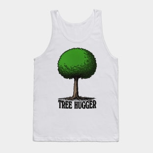 Tree Hugger - Retro Design Tank Top